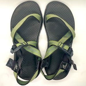 Z/Cloud Green Chaco Sandals